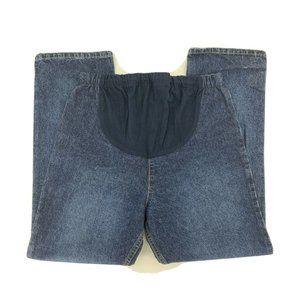 Motherhood Maternity Adjustable Waist Bootleg Jean
